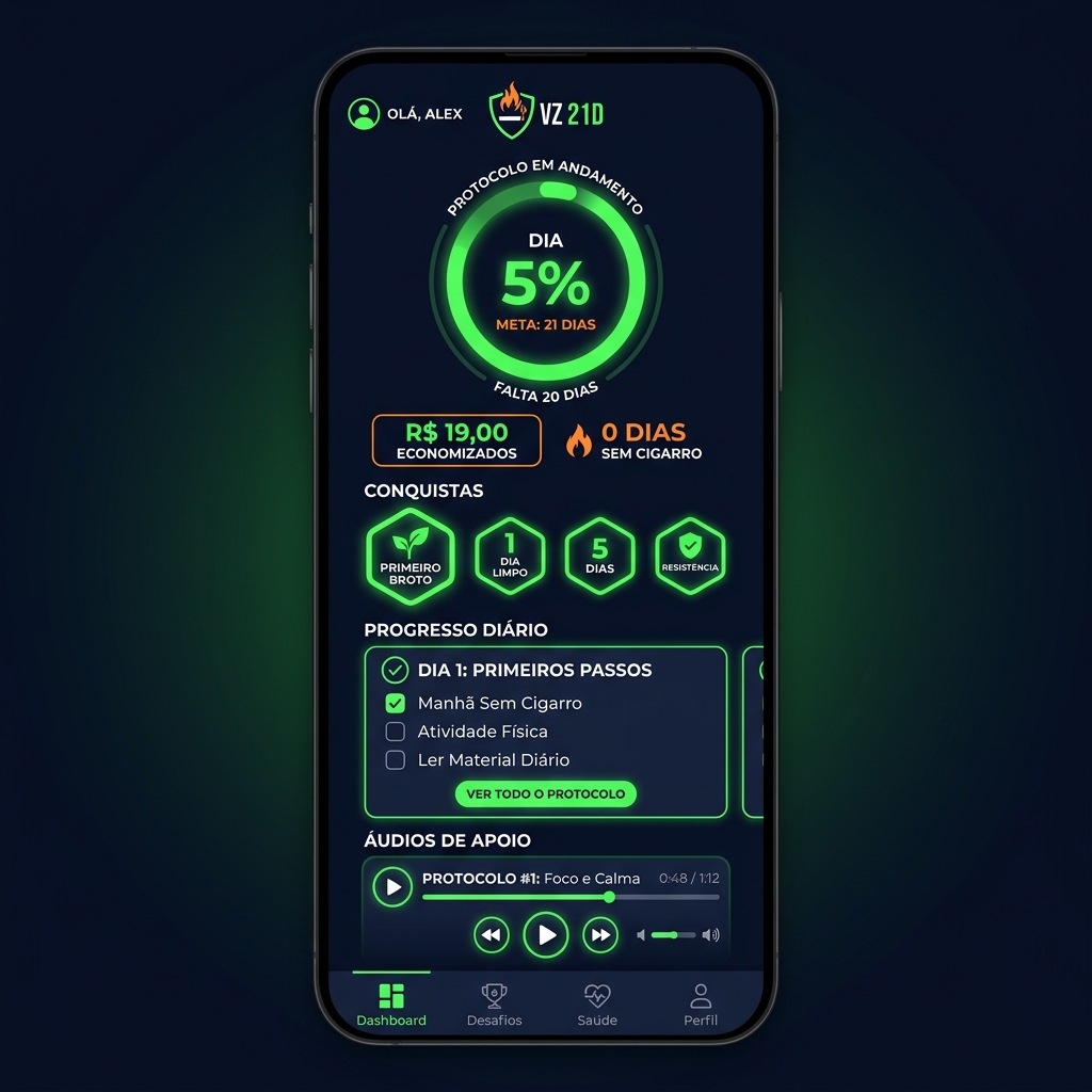 App VZ 21D — painel diário